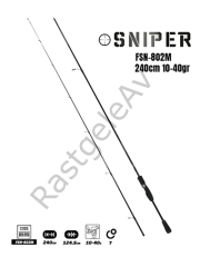 Fujin Sniper 240cm 10-40gr Spin Kamış FSN-802M