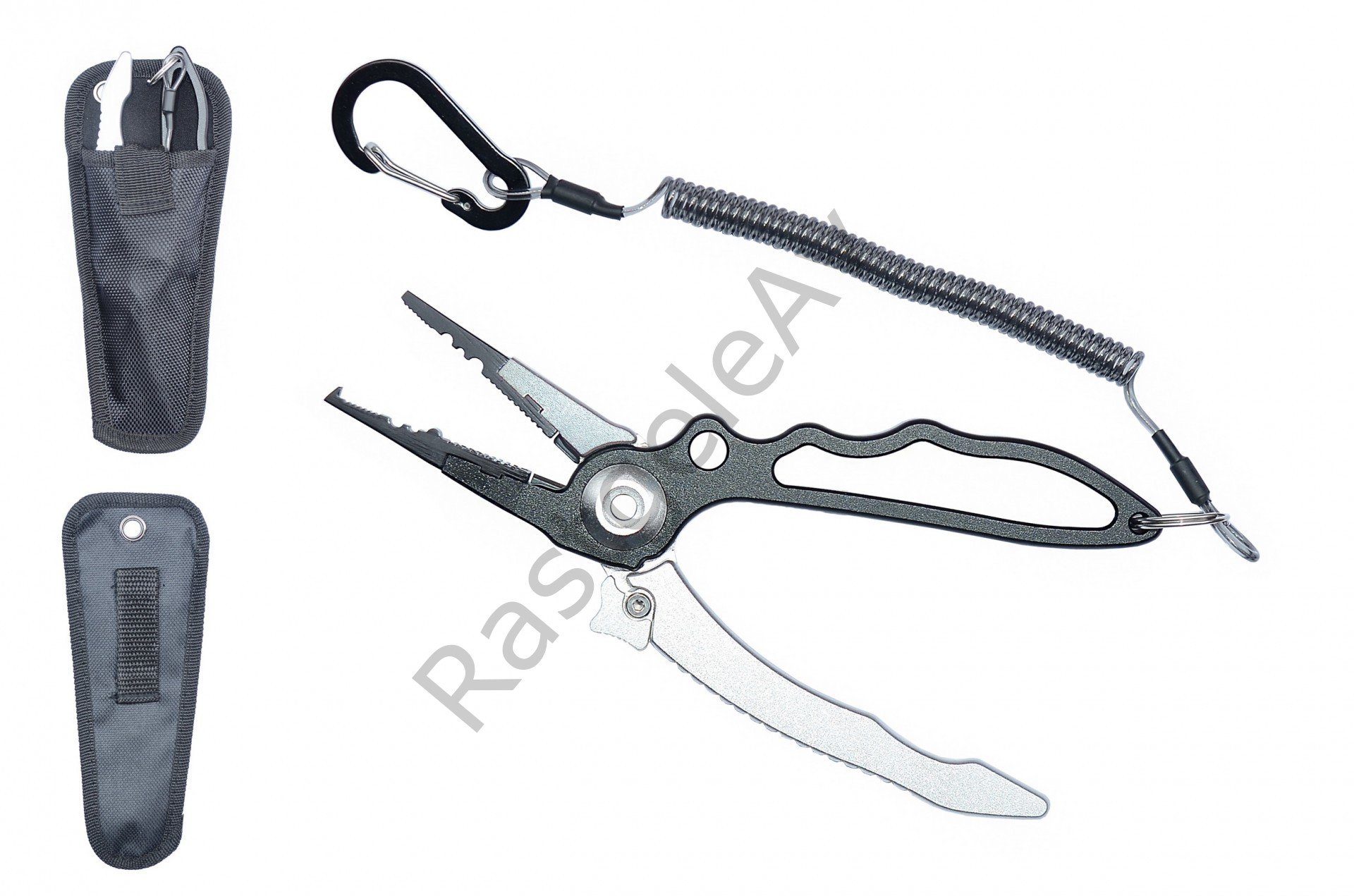 Captain 7506 Grip Alüminyum Balık Tutucu Kılıflı Kendinden Kilitli 19cm
