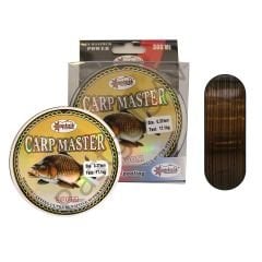 Captain Carp Master 300mt Monofilament Misina Brown+Green
