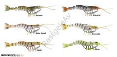 Savage gear TPE Manic Shrimp 10 cm 8 gr Suni Yem