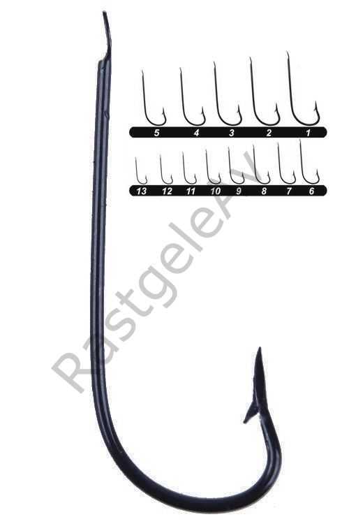 Youvella 1303 Çapari İğnesi Çapraz 10.000'li Paket Siyah