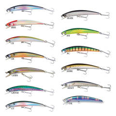 Yozuri Crystal Minnow Suspending Sahte Balığı