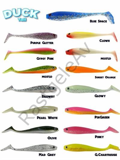 Fujin Duck Tail 9cm Silikon Balık