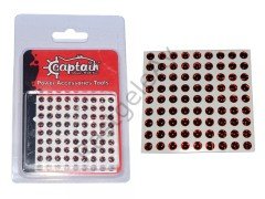 Captain 7631 Göz 5mm Silikon Damla Göz 81'i Paket
