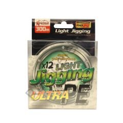 Captain Light Jigging 12X Ultra PE 12 Örgü Jig İpi 300mt Multi Color