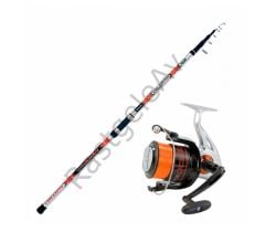 Lineaeffe 2015392 Ocean Combo SET 420cm 100-200gr Atar FD 7000 Makine 1 BB