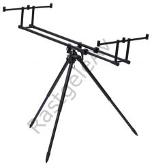 Dam Alu Trı Pod Matt Black 4 Rod