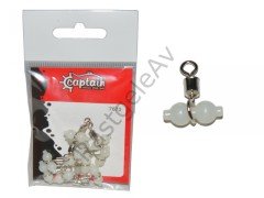 Captain Çift Boncuklu Hazır Takım Fırdöndüsü 10'lu Paket