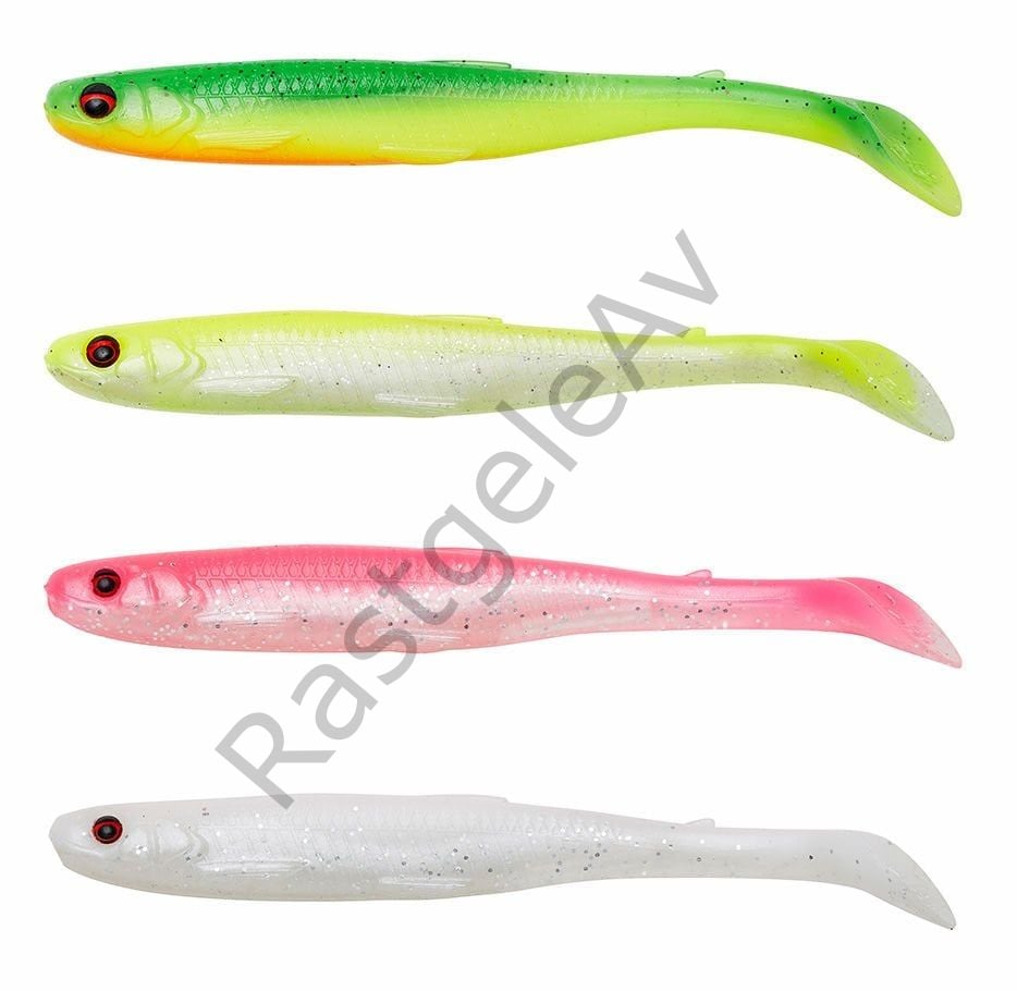 Savage Gear Slender Scoop Shad 9 cm 4 gr Dark Water Mix