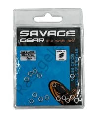 Savage Gear Solid Rings SS 15 Pcs