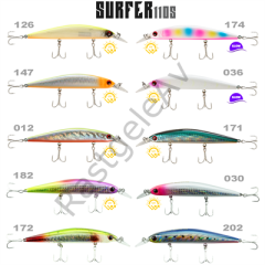 Fujin Surfer 110s 20gr 11cm Maket Balık