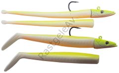 Savage gear Sandeel and Slug 10cm 10g 32-Lemon Back 4+2 Adet Suni Yem