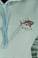 Fujin Tuna Hoodie Mint Sweatshirt Kadın