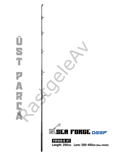Fujin SeaForce 200cm 200-400gr Üst Parça