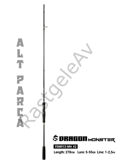 Fujin Dragon Monster 278cm 5-55gr Alt Parça
