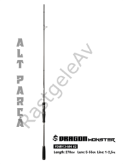 Fujin Dragon Monster 278cm 5-55gr Alt Parça