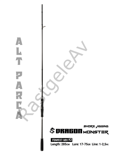 Fujin Dragon Monster 285cm 17-75gr Alt Parça
