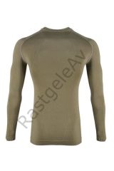 Fujin Seamless Termal İçlik Khaki Üst