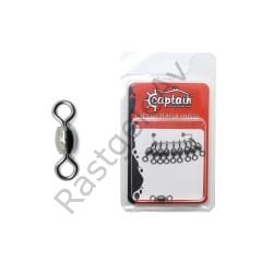 Captain 5010 Fırdöndü Crane 10'lu Paket Black Nickel