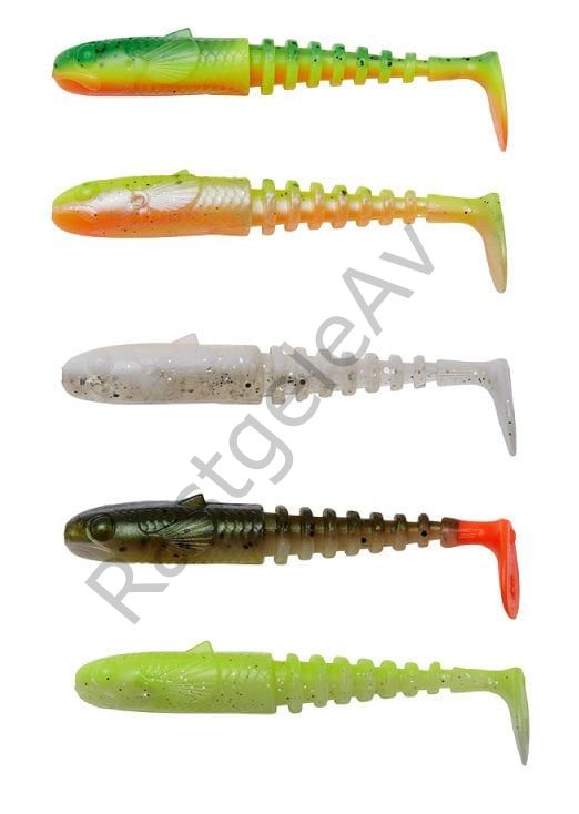 Savage Gear Gobster Shad 7.5 cm 5 gr Dark Water Mix 5 Pcs