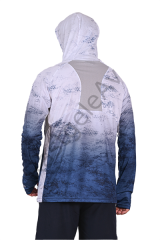 Fujin Pro Angler T-Shirt Grey Wave