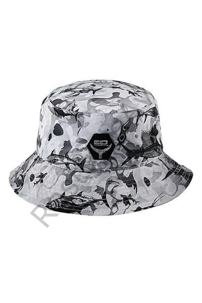 Fujin Pro Angler Bucket Black Fish Şapka