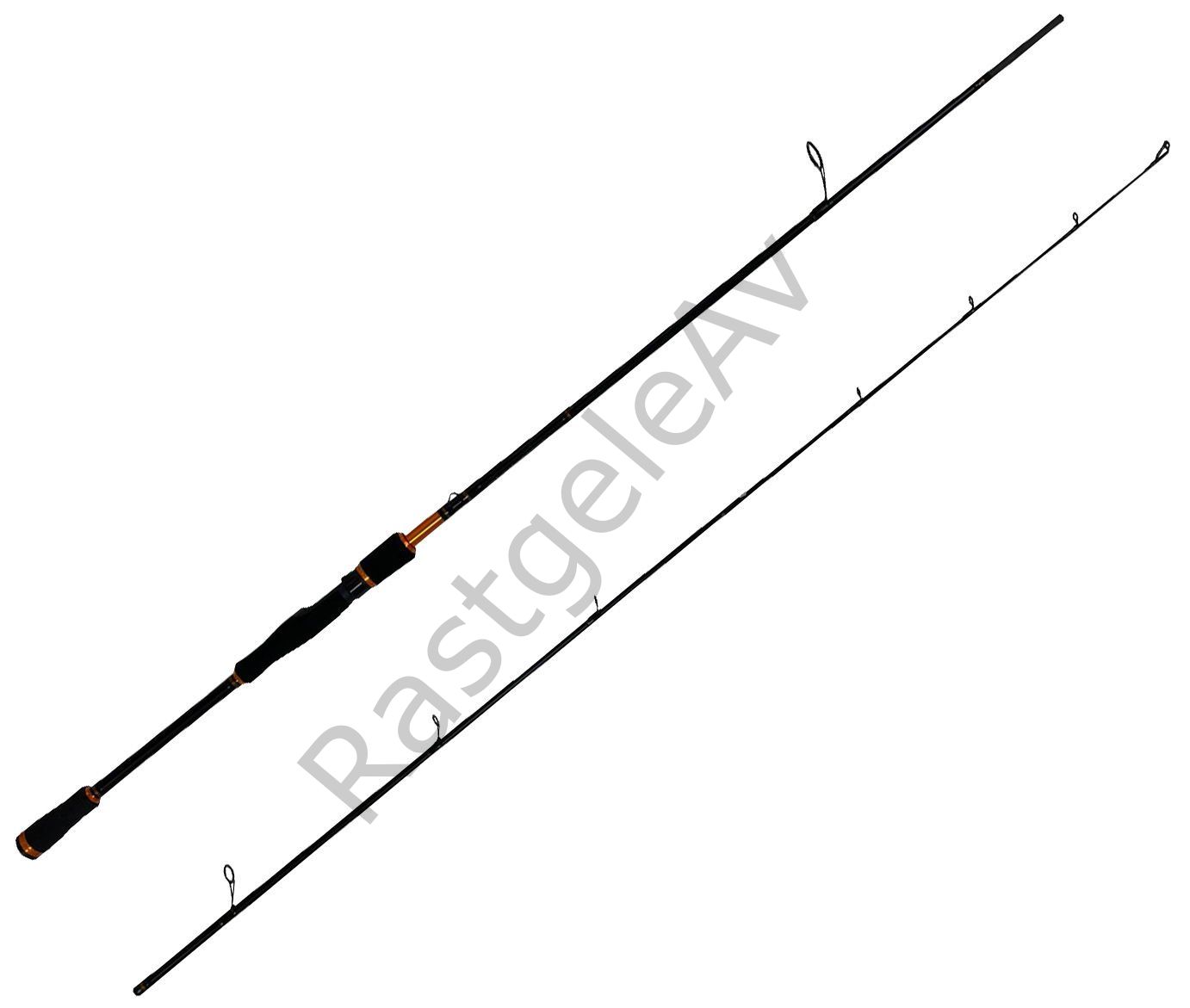 Okuma Black Rock '' 2.18m 14-42g 2 Parça Spin Kamışı