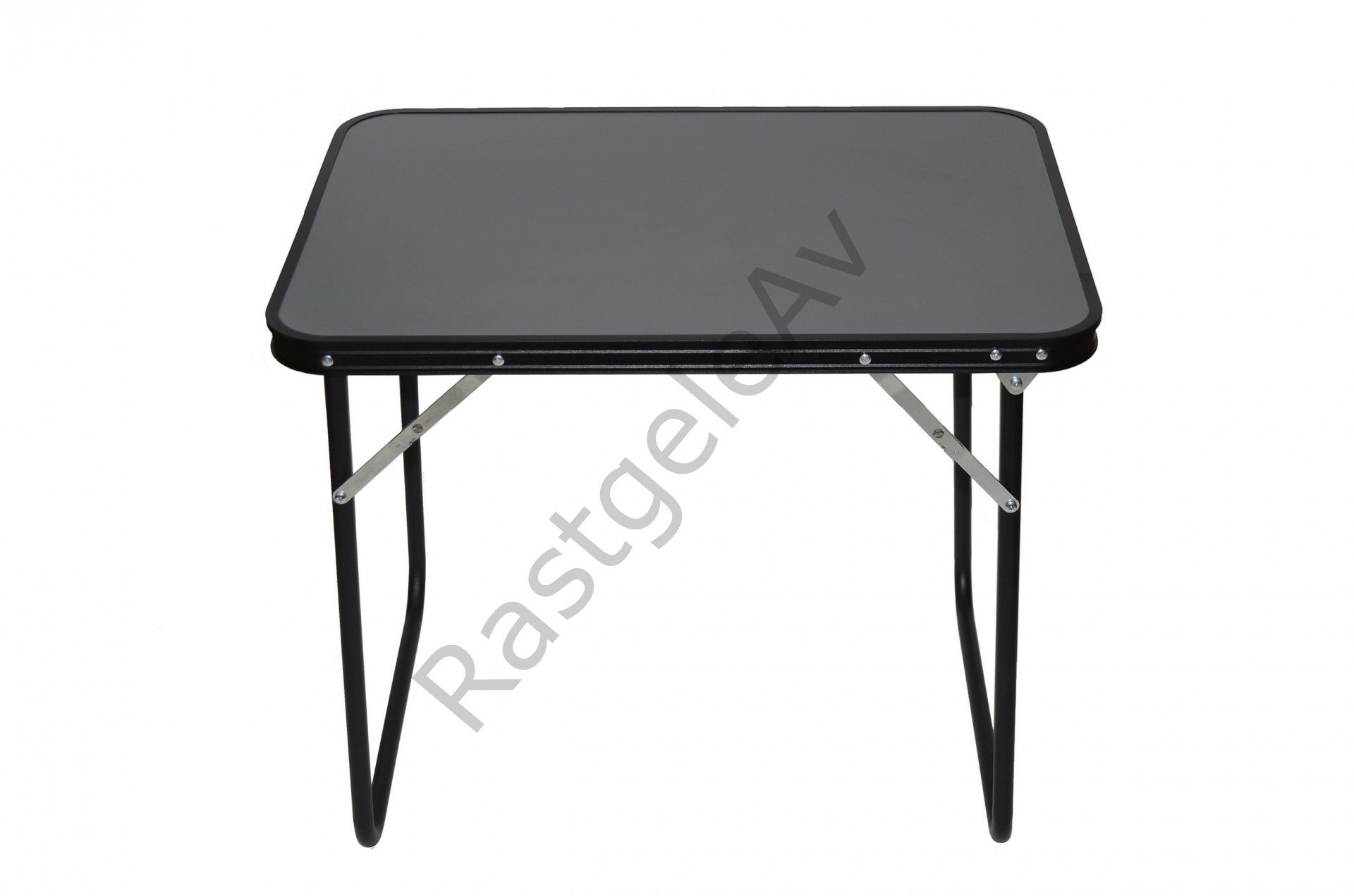 Captain Kamp Masası Katlanır MDF Balıkçı Masa Antrasit Renk 50X70X58cm