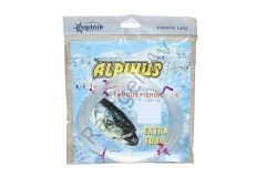 Captain Alpinus Poşet Misina 4x25 Bağlantılı 100mt Beyaz