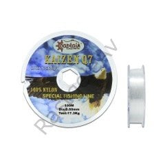 Captain Q7 Kaizen 100mt Monofilament Misina Beyaz