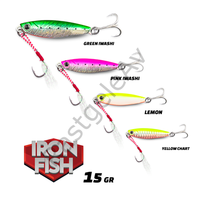 Fujin Iron Fish 15gr 55mm Jig Yem