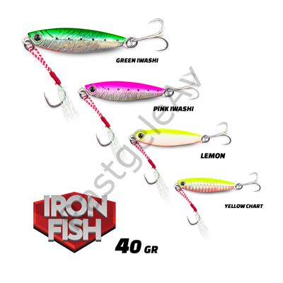 Fujin Iron Fish 40gr 78mm Jig Yem