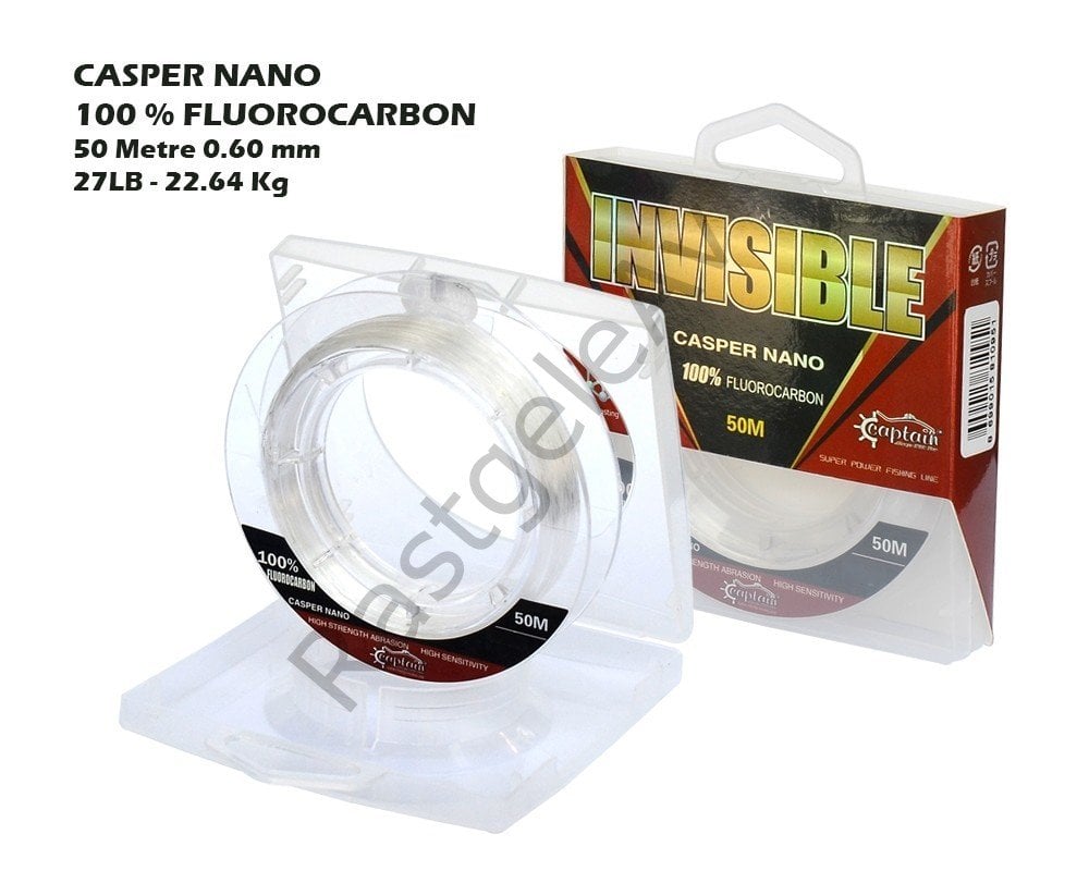 Captain Casper Nano %100 Fluoro Carbon Misina 50mt