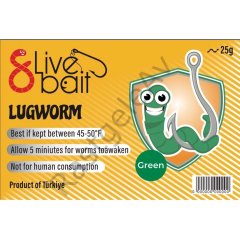 Live Bait Canlı Çin Kurdu 5 paket
