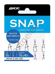BKK Duolock Snap Swivel-51 Fırdöndü