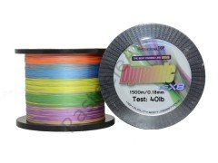 Captain Dynamic PE 8 Örgü Spin İp Misina 1.500mt Multi Color