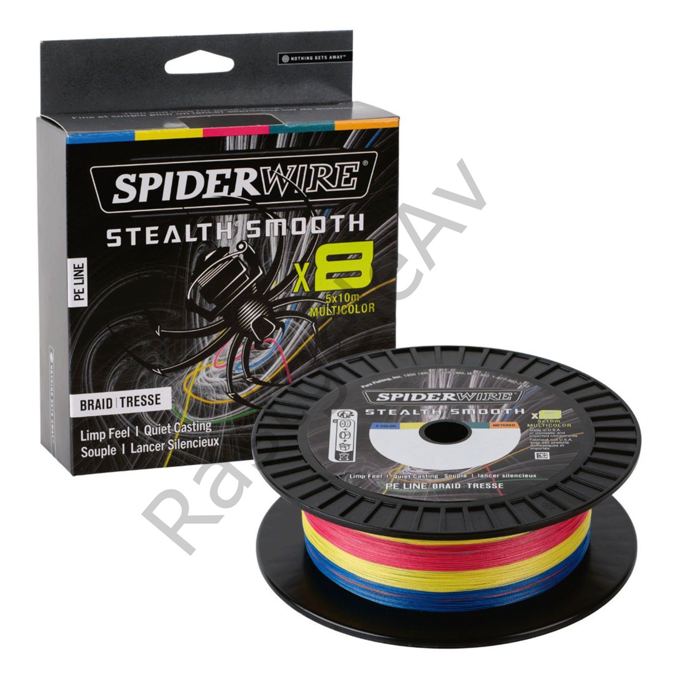 SpiderWire Stealth Smooth x8 300 m Multicolour Örgü İp