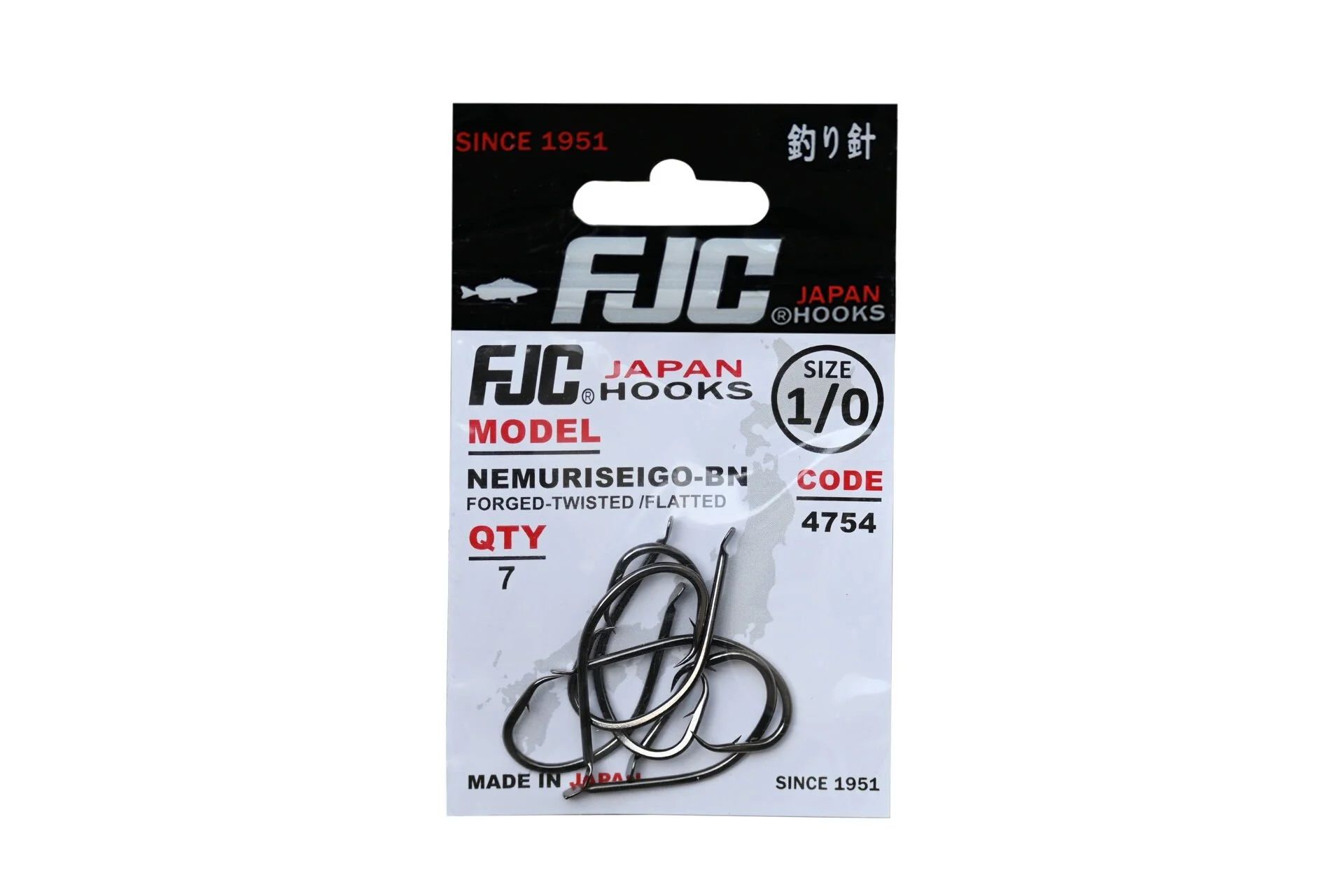 FJC4754 NEMURI SEIGO BLACK NIKEL CIRCLE İĞNE