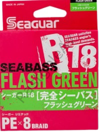 Seaguar Flash Green PE 8 Örgü Spin İp Misina 150mt Açık Yeşil