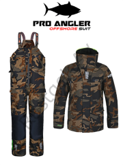 Fujin Pro Angler Off Shore Suit Camo Navy