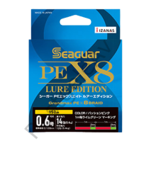 Seaguar Lure Edition PE 8 Örgü Spin İp Misina 150mt Multi Color
