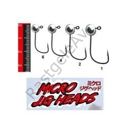 Nomura NM90102504 Micro LRF Jig Head 3'lü Paket İğne:4no 2.5gr