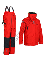 Fujin Pro Angler Off Shore Suit Red Navy