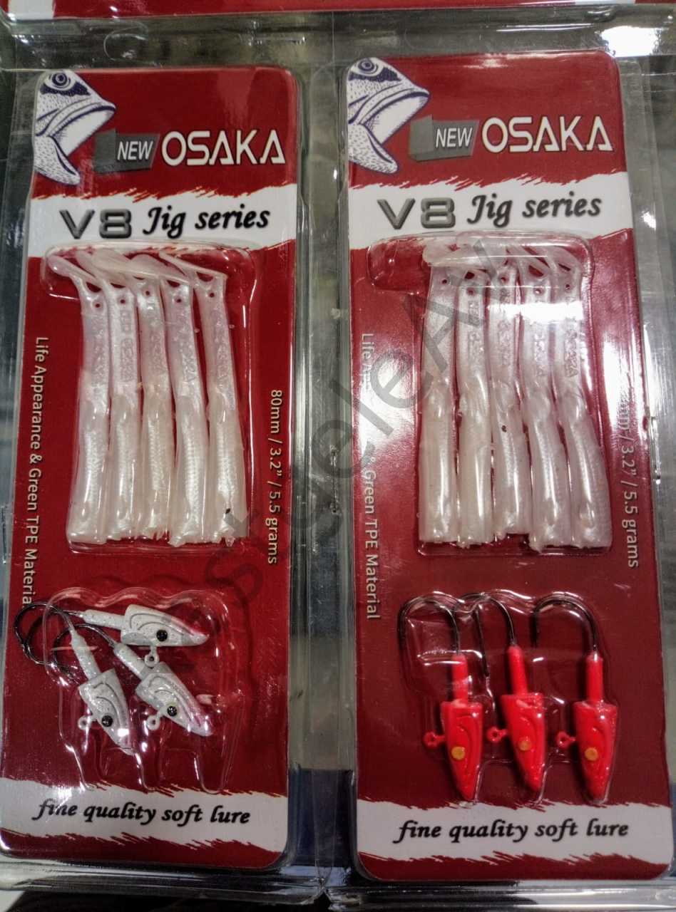 OSAKA V8 80 MM 5.5 GR SİLVER SİLİKON