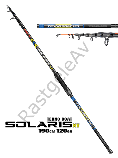 Trabucco Solaris Tekno XT 190cm 120gr Teleskopik Tekne Bot Kamışı