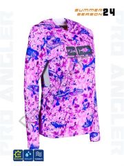 Fujin Pro Angler S24 Women Hooded Echo Purple