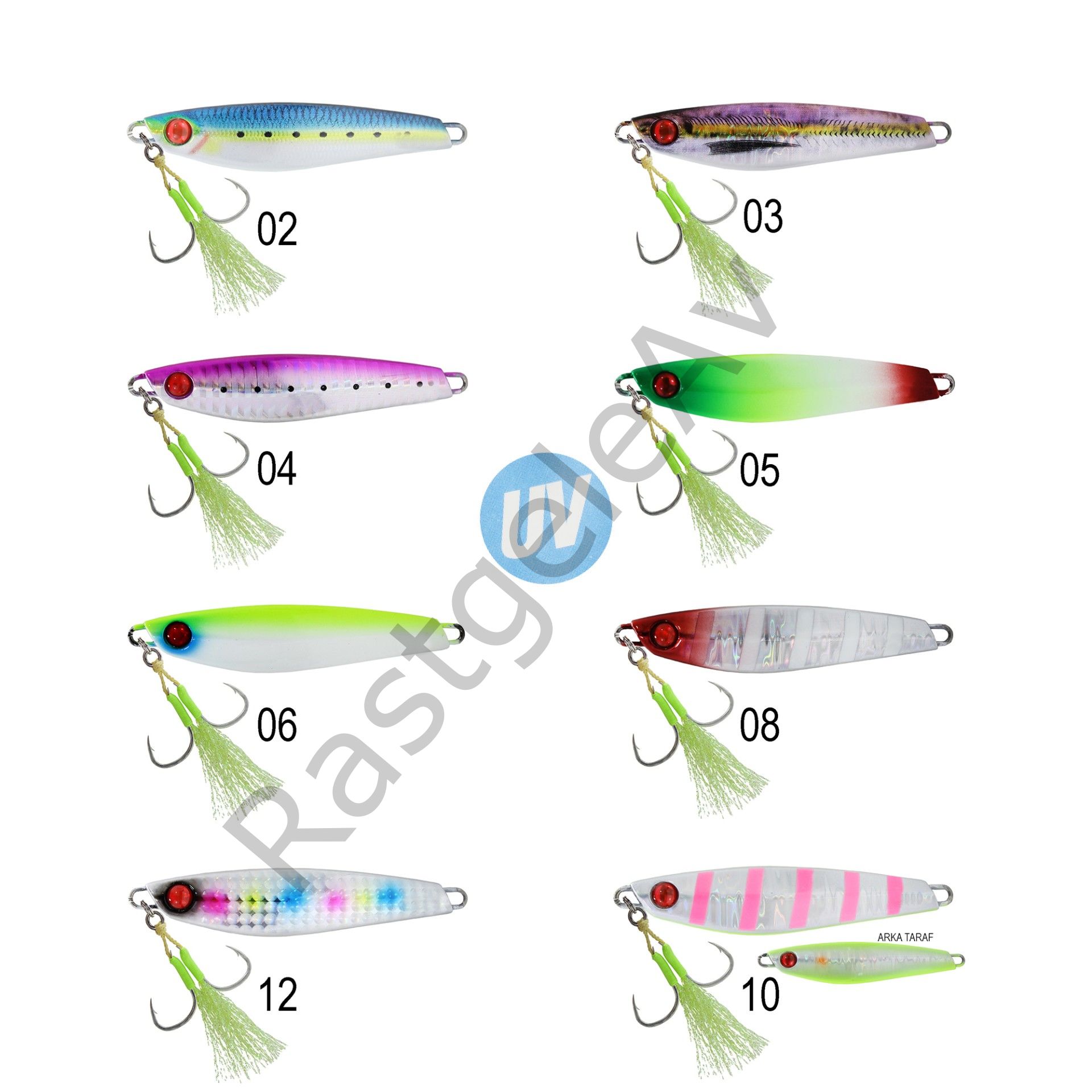 Captain 3633 Emotion Jigger 40gr Light Jig Suni Yem