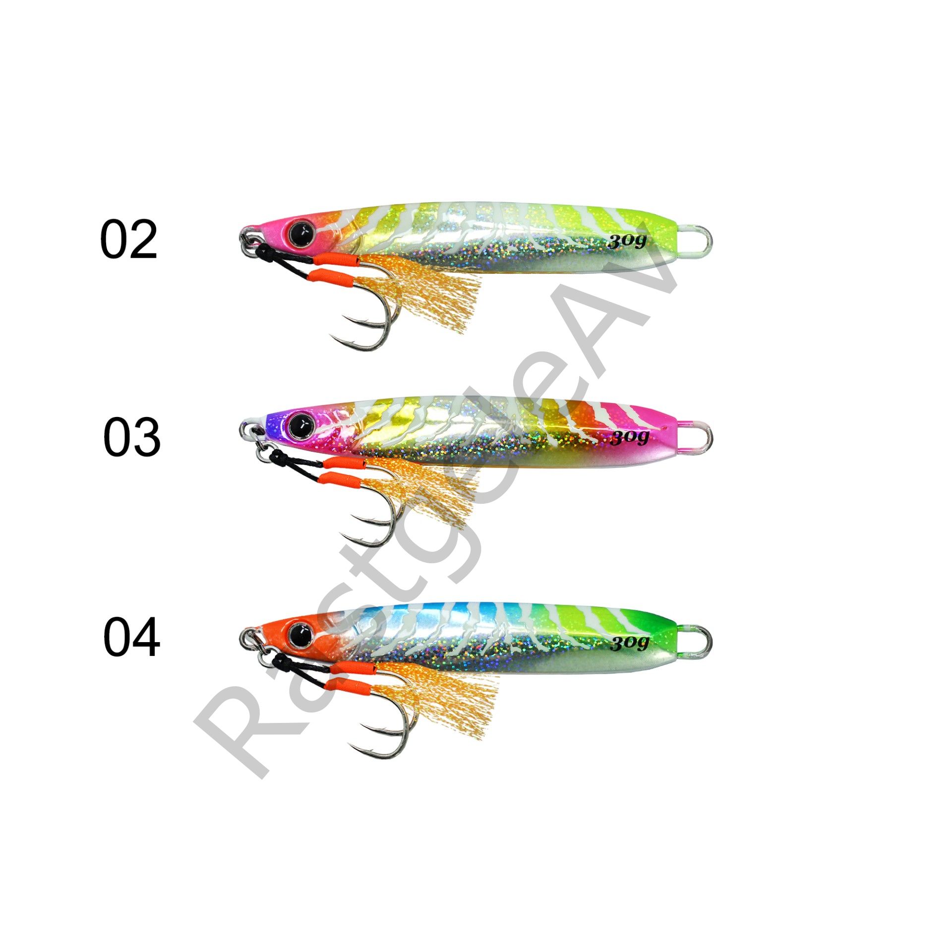 Captain 3637 Slalom Jigger 30gr Light Jig Suni Yem
