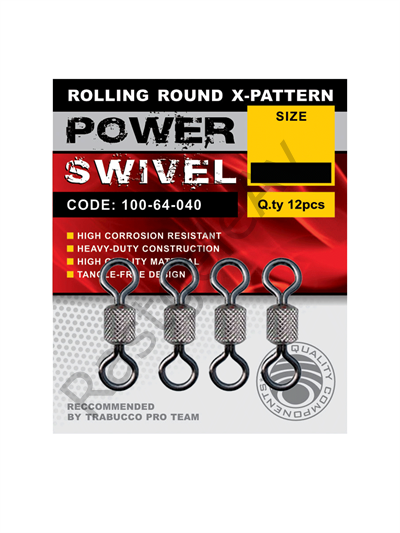 Trabucco Rolling Round X-P Swivel Fırdöndü