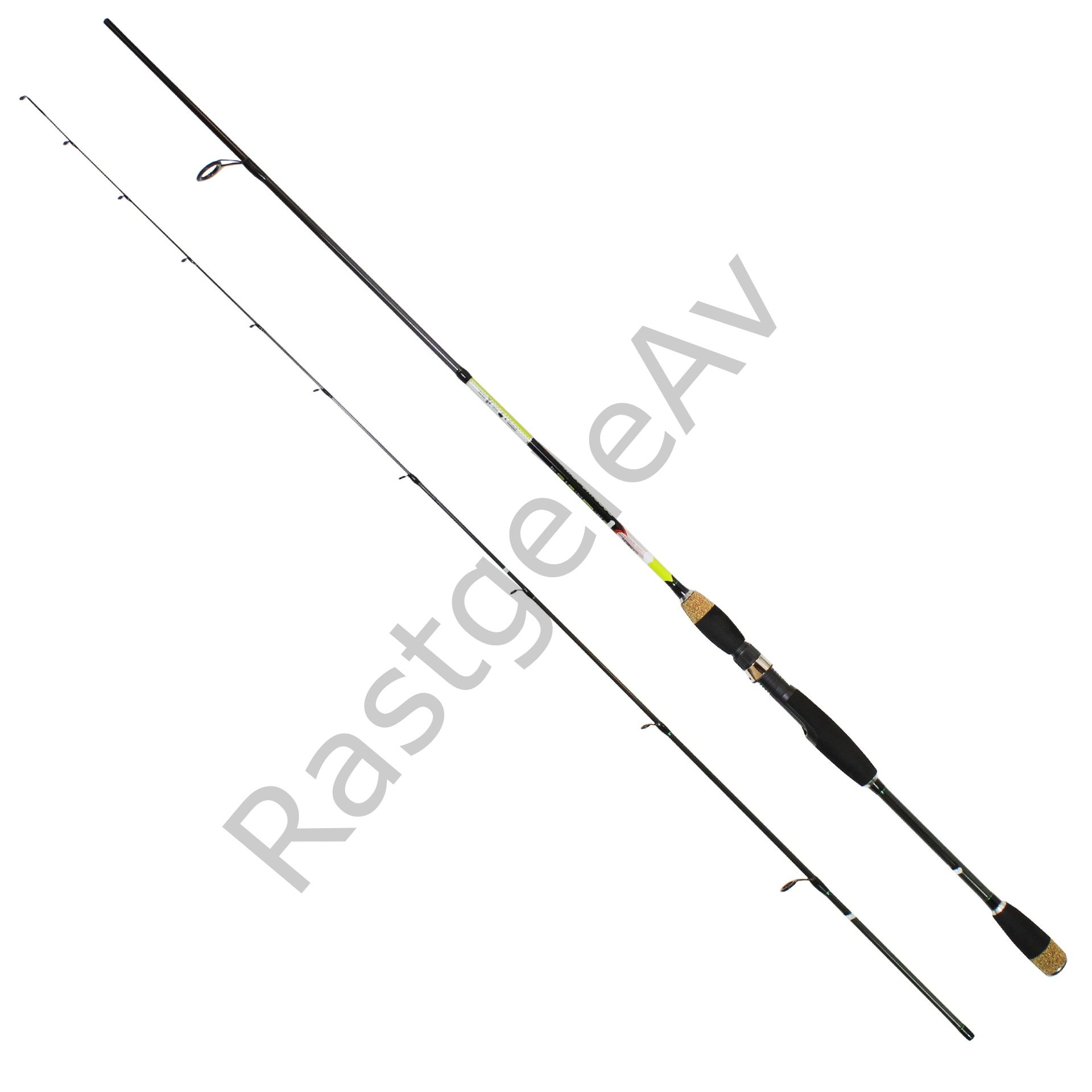 Captain 1351 Popping 2 Parça Spin Kamış 3-15gr Atar 228cm